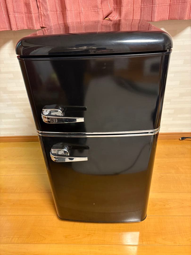 【送料無料‼️】アイリスオーヤマ　冷蔵庫81L レトロスタイル 2ドア✨2022年