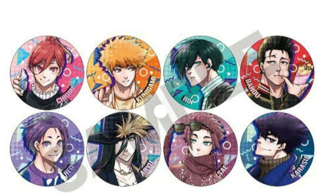 ブルーロック　トレーディング　缶バッジ　クラックス　vol.2