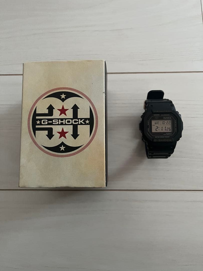 G-SHOCK デジタル腕時計 ブラック　30周年
