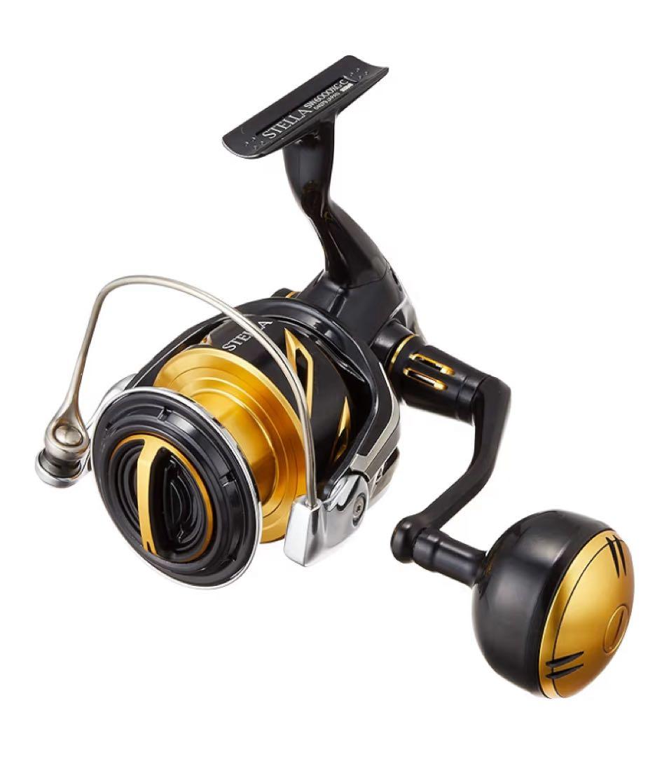シマノ20ステラSW 6000XG スピニングリール ブラック/ゴールド