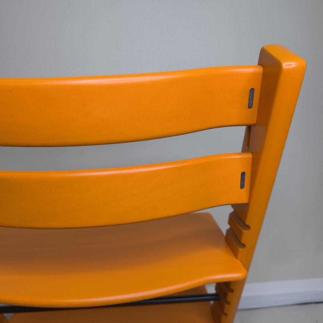 ストッケ　トリップトラップ　オレンジ シリアル4