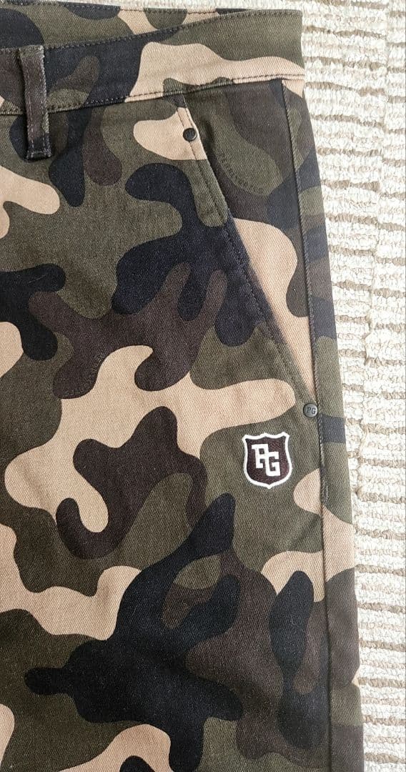 PEARLY GATES パーリーゲイツ 迷彩柄 ゴルフパンツ Size 7
