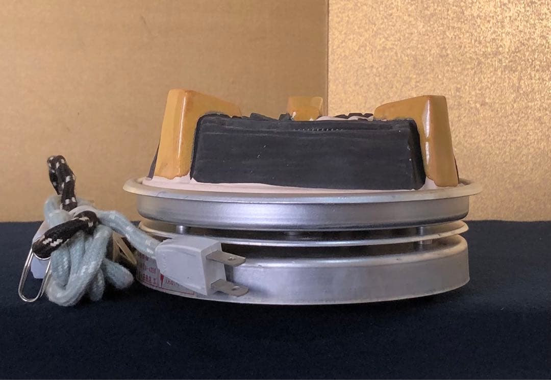 《R》茶道具 野々田商店 炭型電熱器 B 元箱　1f