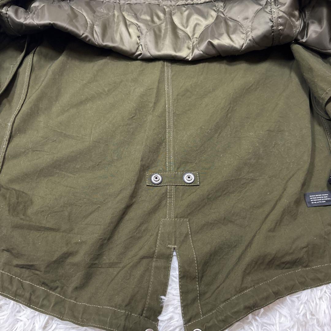 【大人気】コーチ　モッズコート　ライナー付　恐竜　44