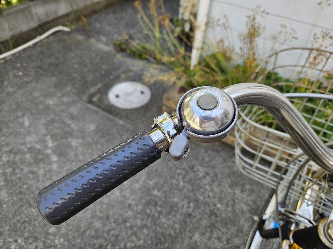 シティサイクル ブラック 前後バスケット付き