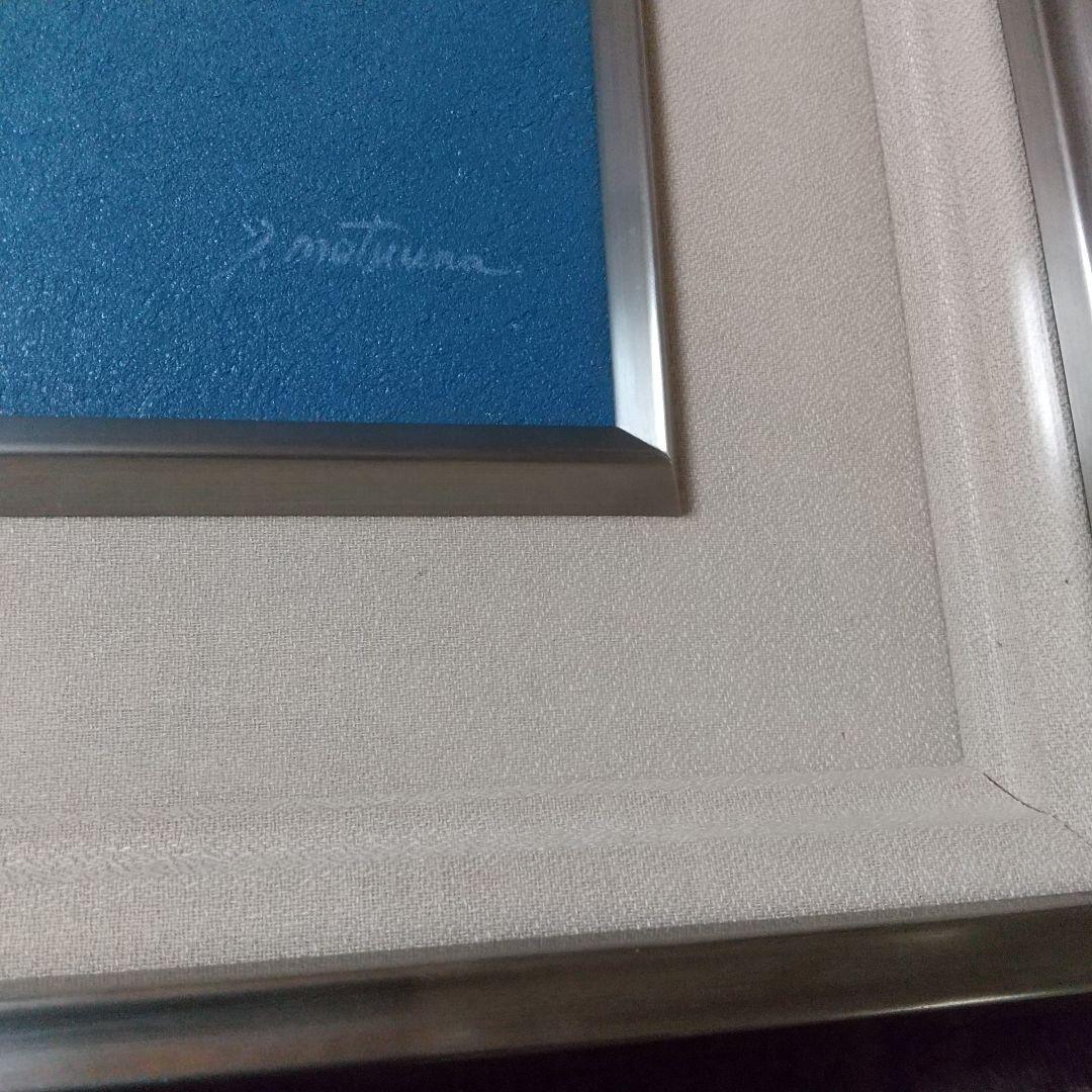 絵画 松浦敬文 水辺の城 F6号 油彩画 油絵 風景画 開運 風水画