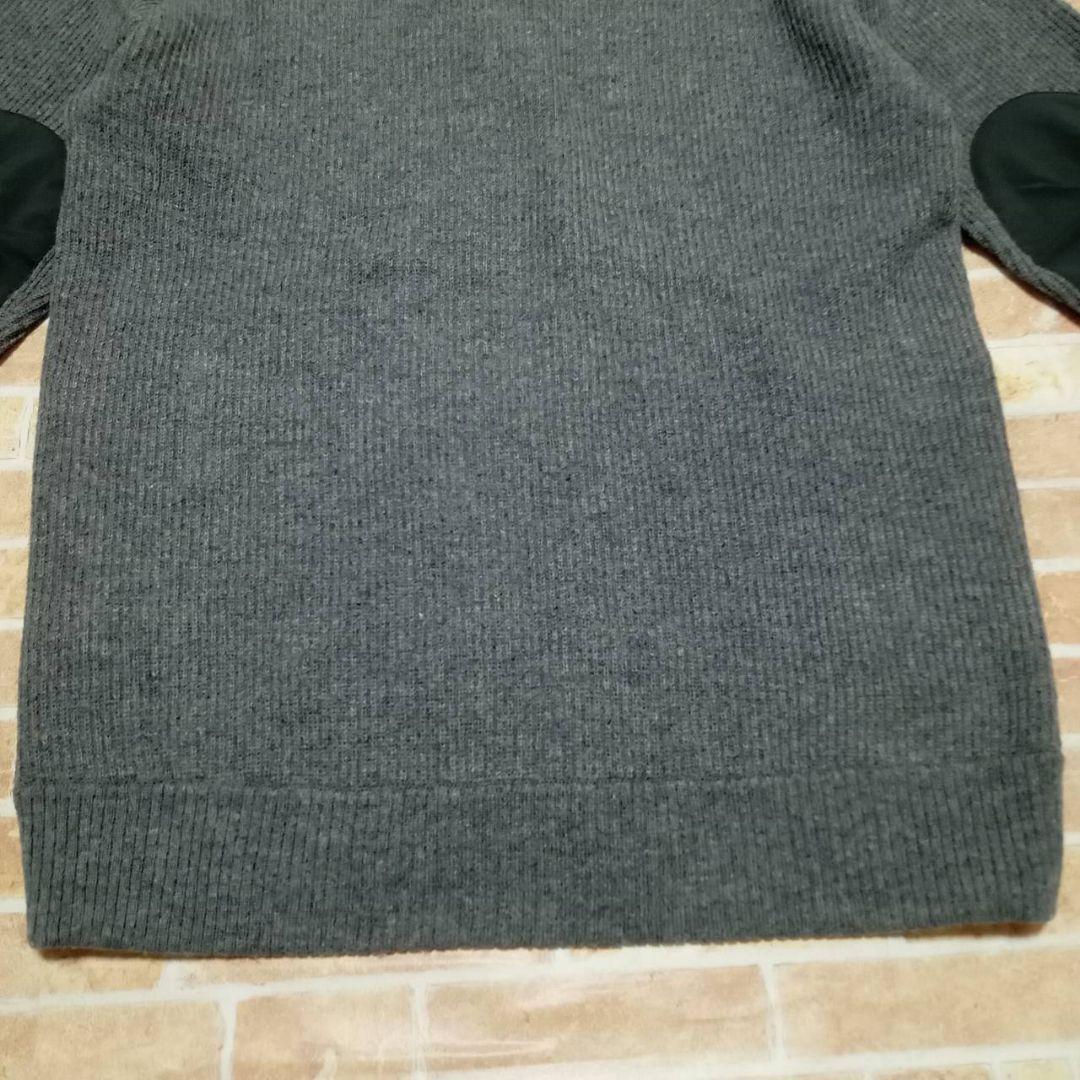 モンベル ミッテルレギ フルジップセーター 　グレー　メンズL