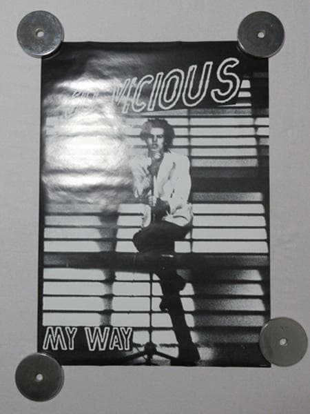 SIDシドヴィシャスMYWAYマイウェイポスターイングランド製セックスピストルズ