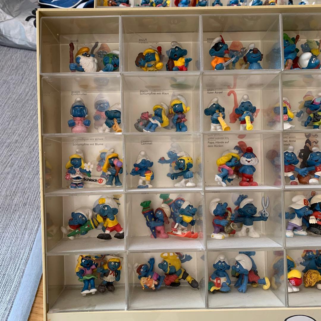 スマーフ　ディスプレイ用　人形セット