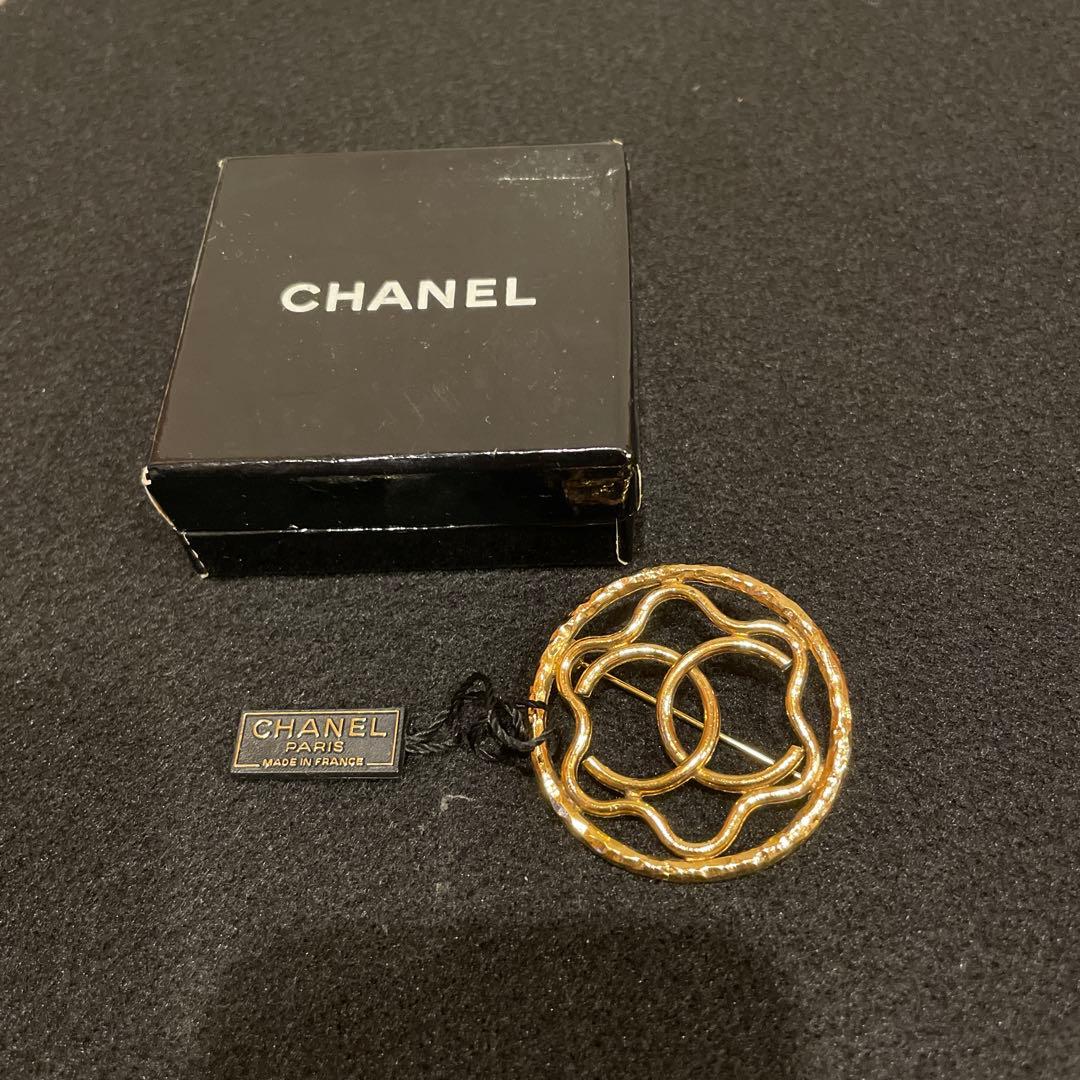 CHANEL シャネルブローチ　ヴィンテージ　サークルココマーク