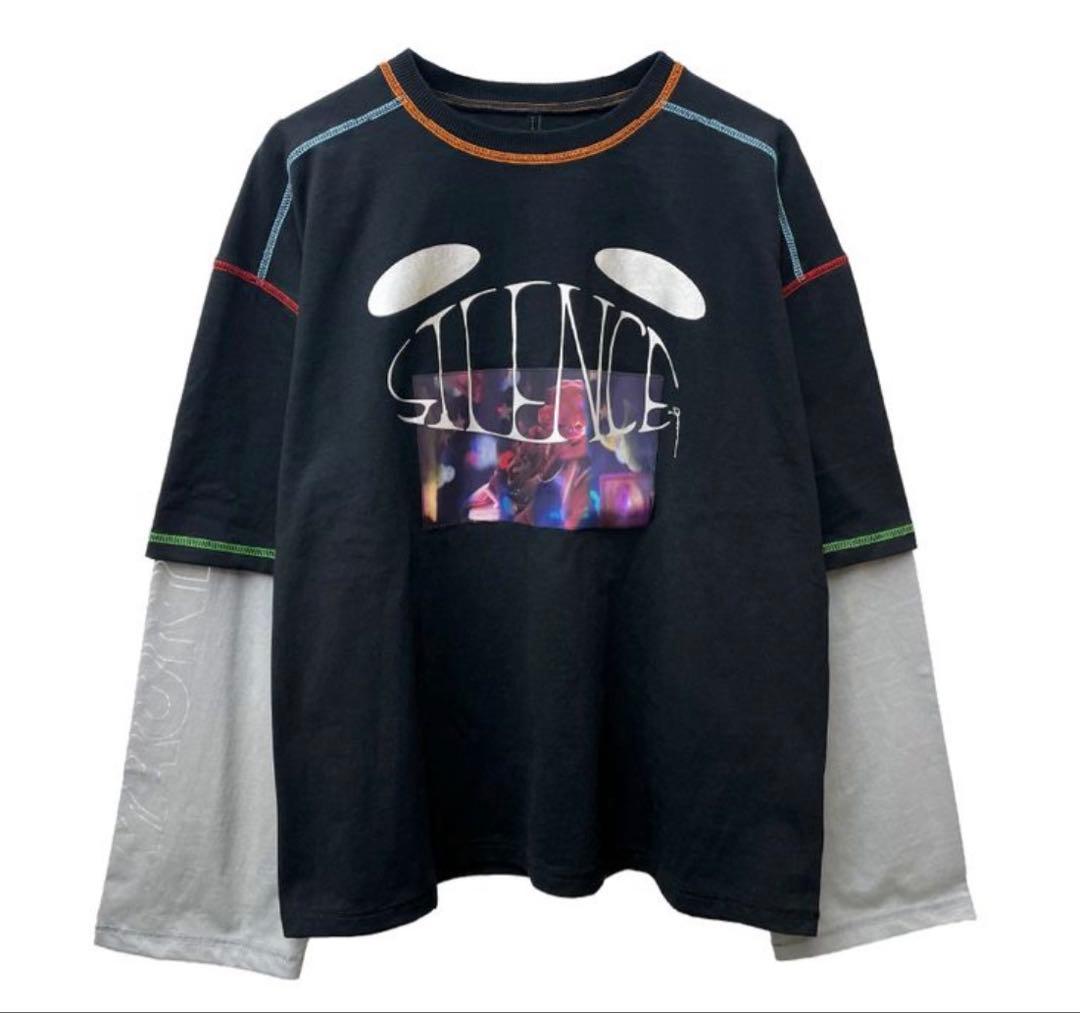 【未開封】VAUNDY SILENCE ロンT ブラック サイズM