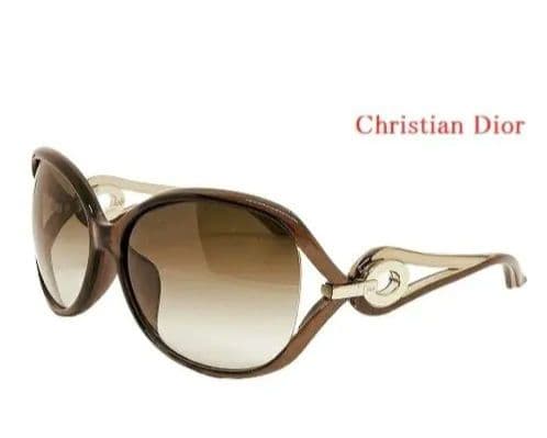 Dior ブラウン オーバーサイズ サングラス
