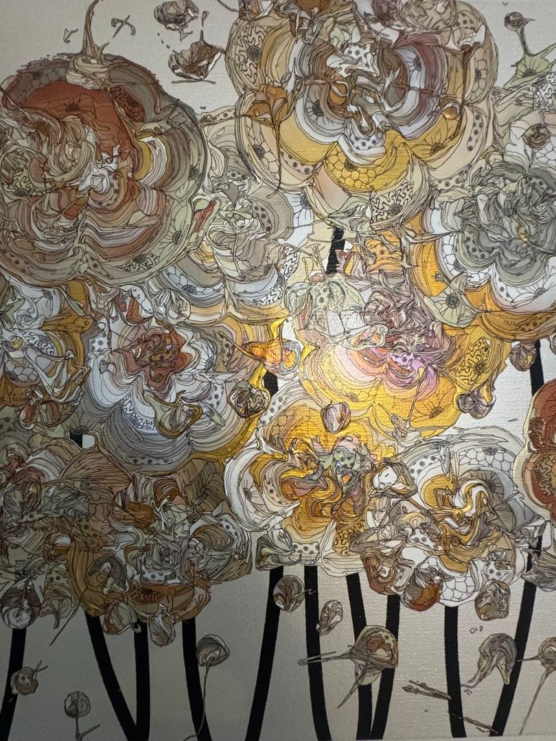 【真作】 希少 奥田雄太 現代アート 人気作家　キャンバス 原画