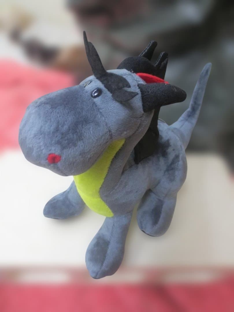 日本未入荷　NICI　ニキ　ブラックドラゴンぬいぐるみ　25㎝　正規品