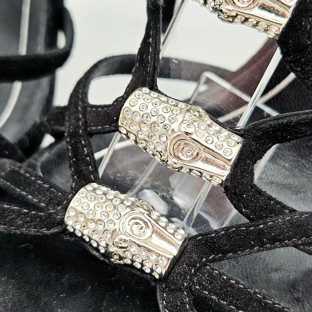 GUCCI ビジュー　ストラップ サンダル 〈721〉