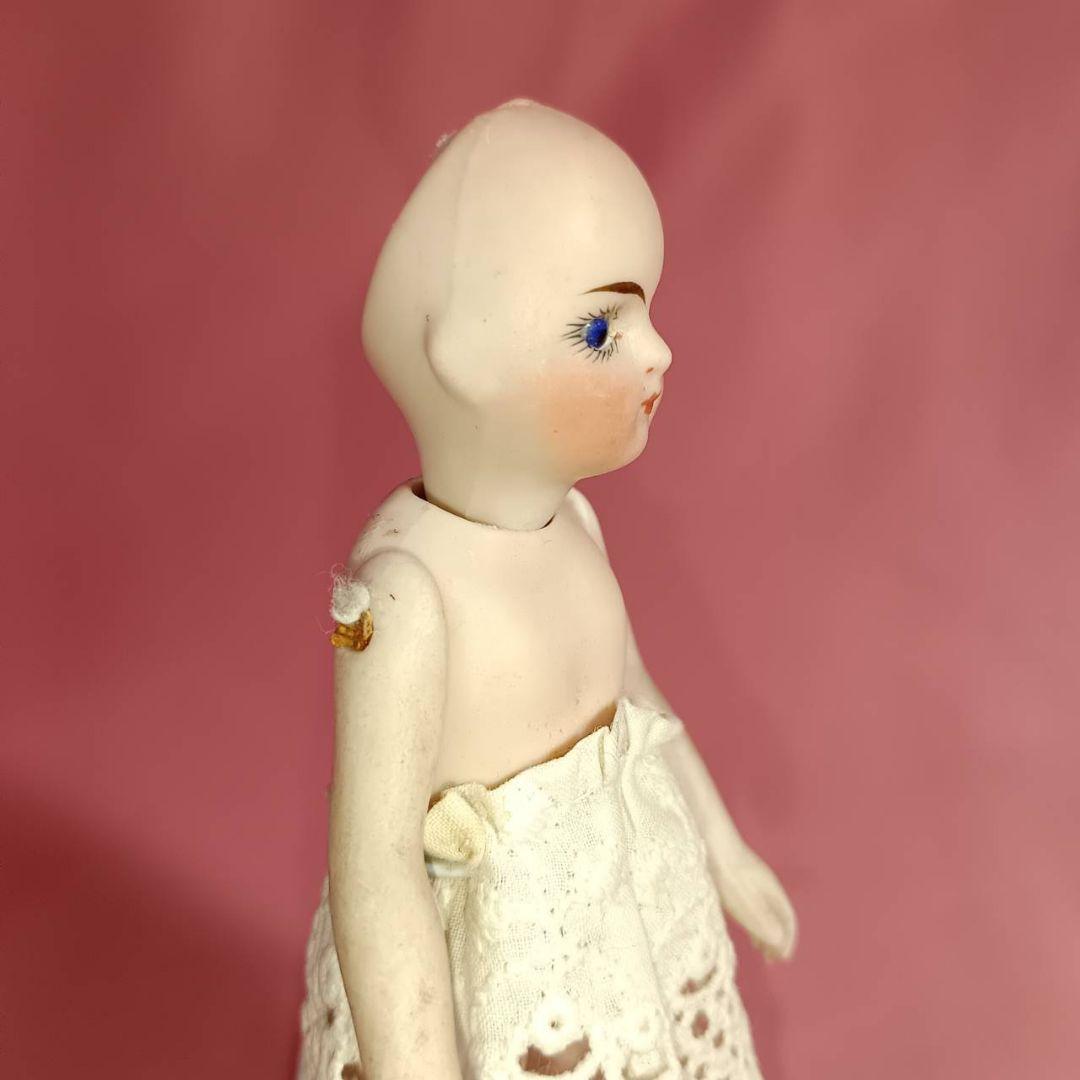 アンティークビスクドール　フレンチミニョネット