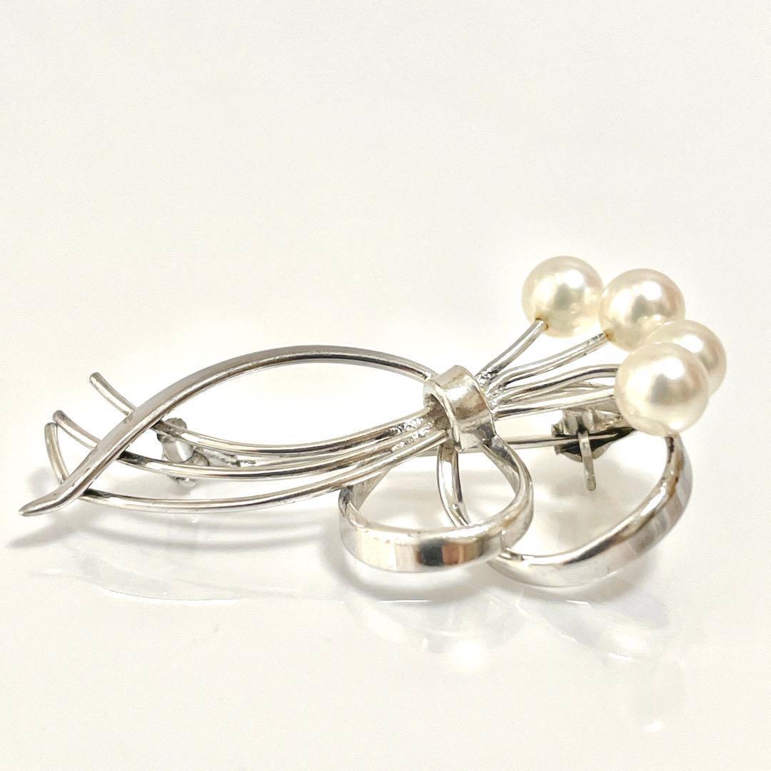 皇室御用達✨MIKIMOTO ミキモト アコヤ真珠 パール ブローチ コサージュ