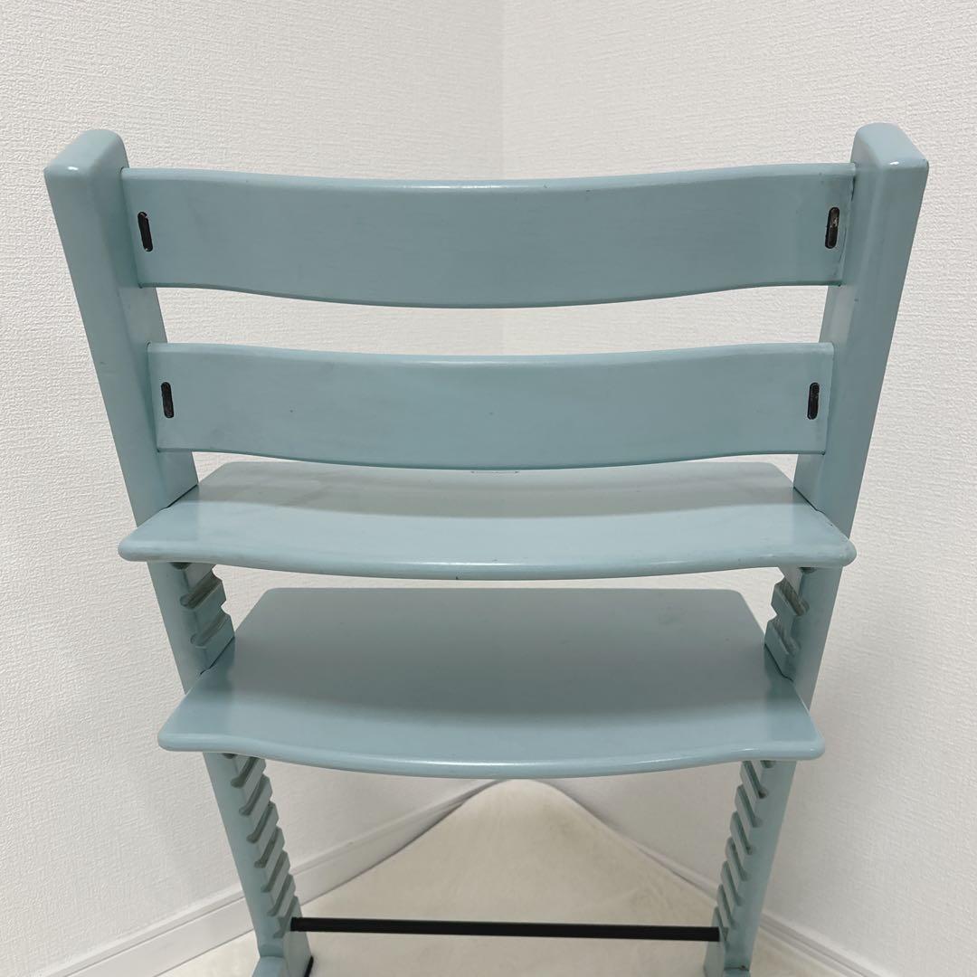 人気色 ストッケ トリップトラップ アクアブルー S/N6