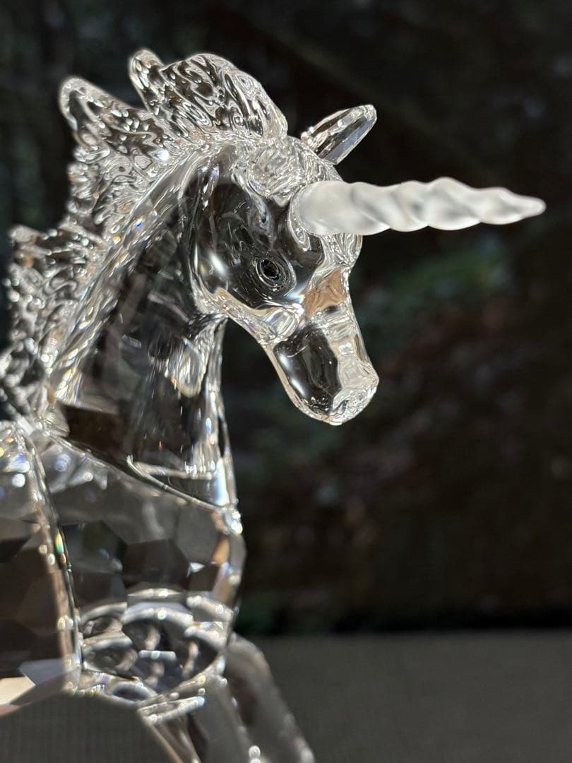 スワロフスキー【僕　凛々しいでしょ？】ユニコーン