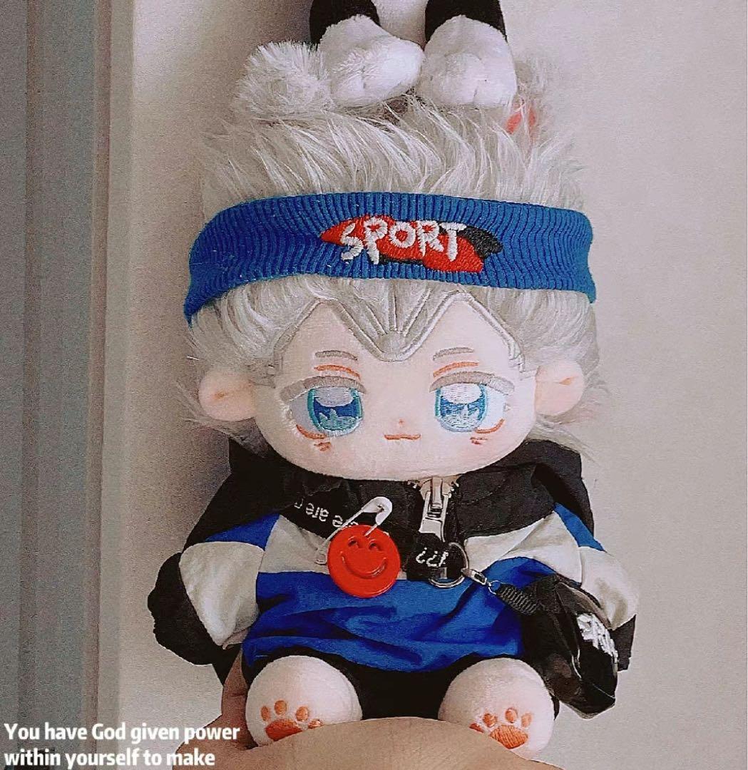 《銀髪青眼》激レア可愛い着せ替えぬいぐるみ《20cmぬいぐるみ》