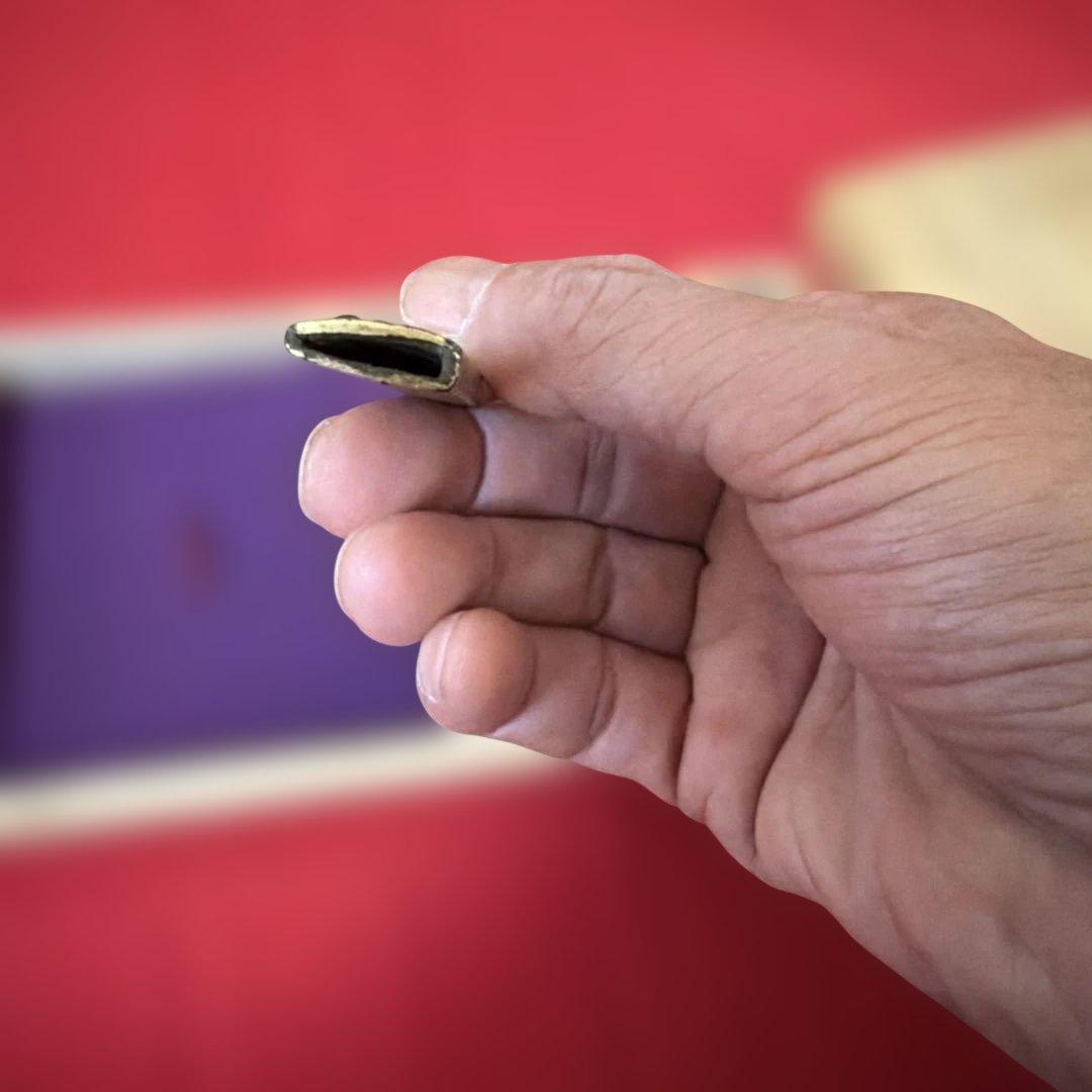 骨董品　古美術　金銀象嵌 赤銅魚々子地小柄 趣深き逸品です　刀装具