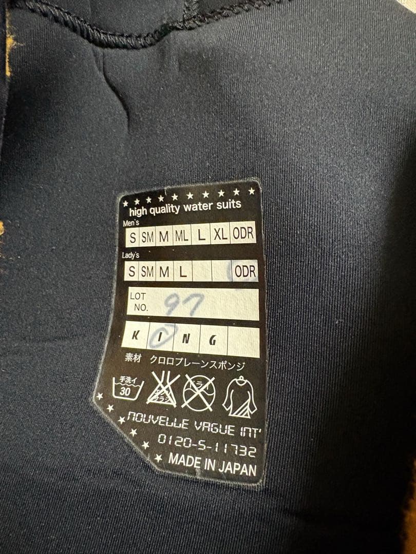 SAVER CROSS(セイバークロス)5×3mm セミドライ レディースM相当