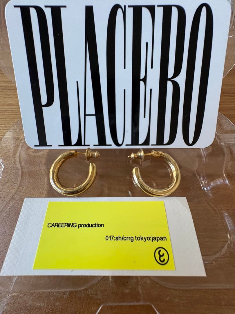 CAREERING PLACEBO 501 ゴールドピアス 山下智久着用