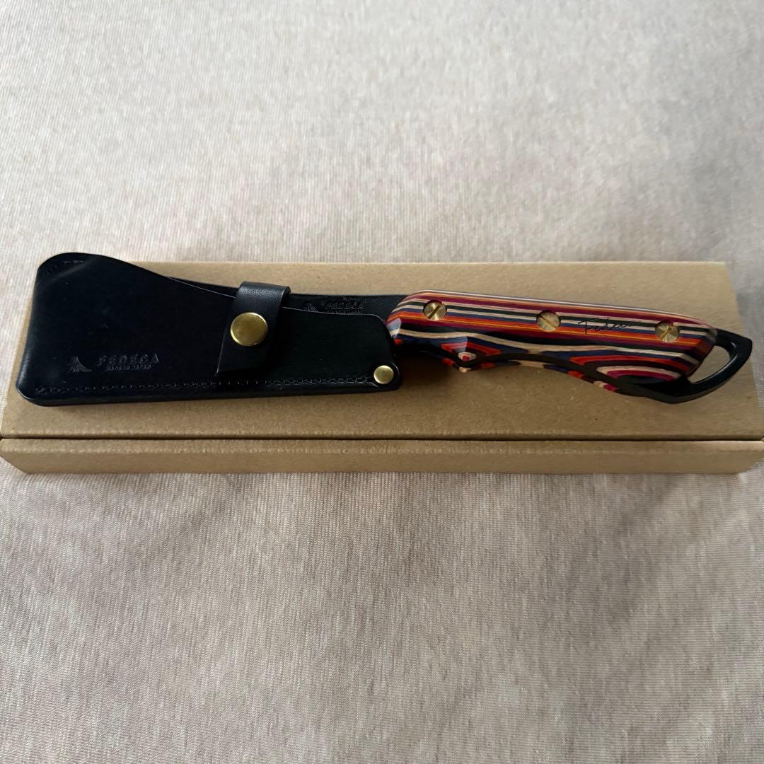 新品 FEDECA 鍛造バトニング 鉈 マルチカラー フェデカ ナタ