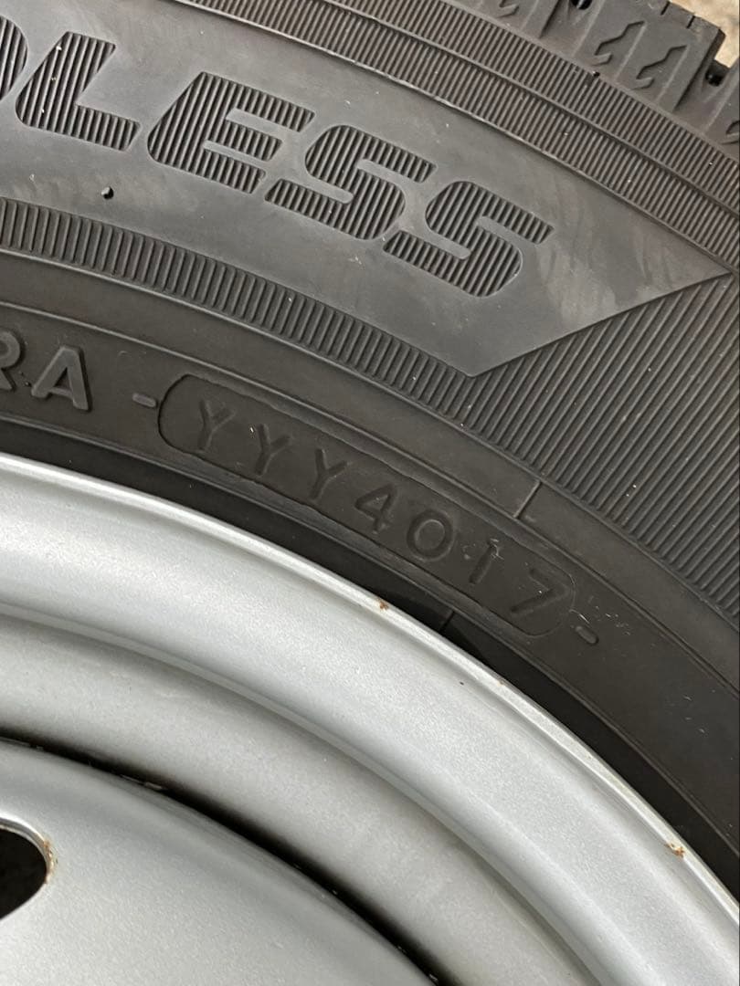 2本①　145/80R12 スタッドレスホイールセット