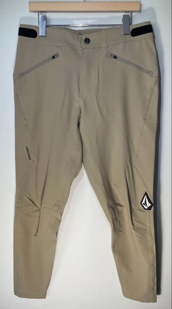 VOLCOM ストレッチ ベージュパンツ 32