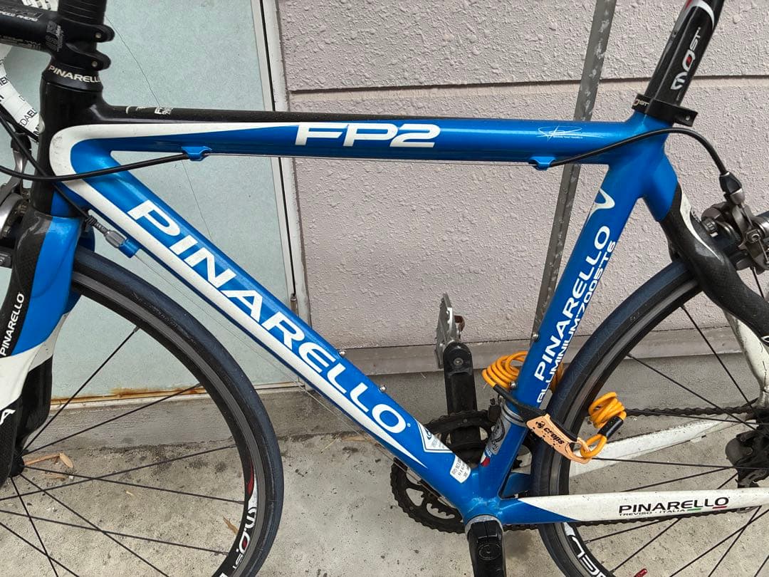 PINARELLO FP2 ロードバイク 青/白　送料込み
