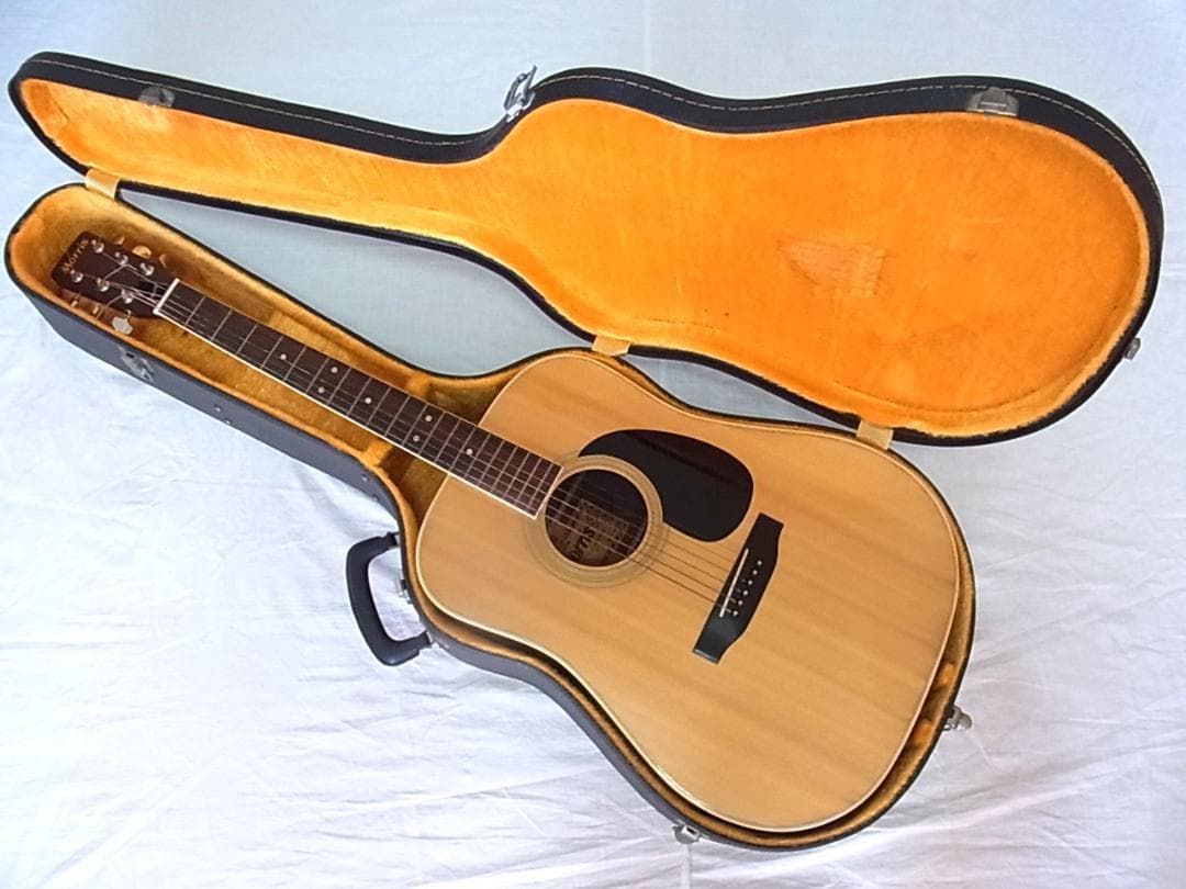 美品 Morris W-25 1974年製アコースティックギター ハードケース付