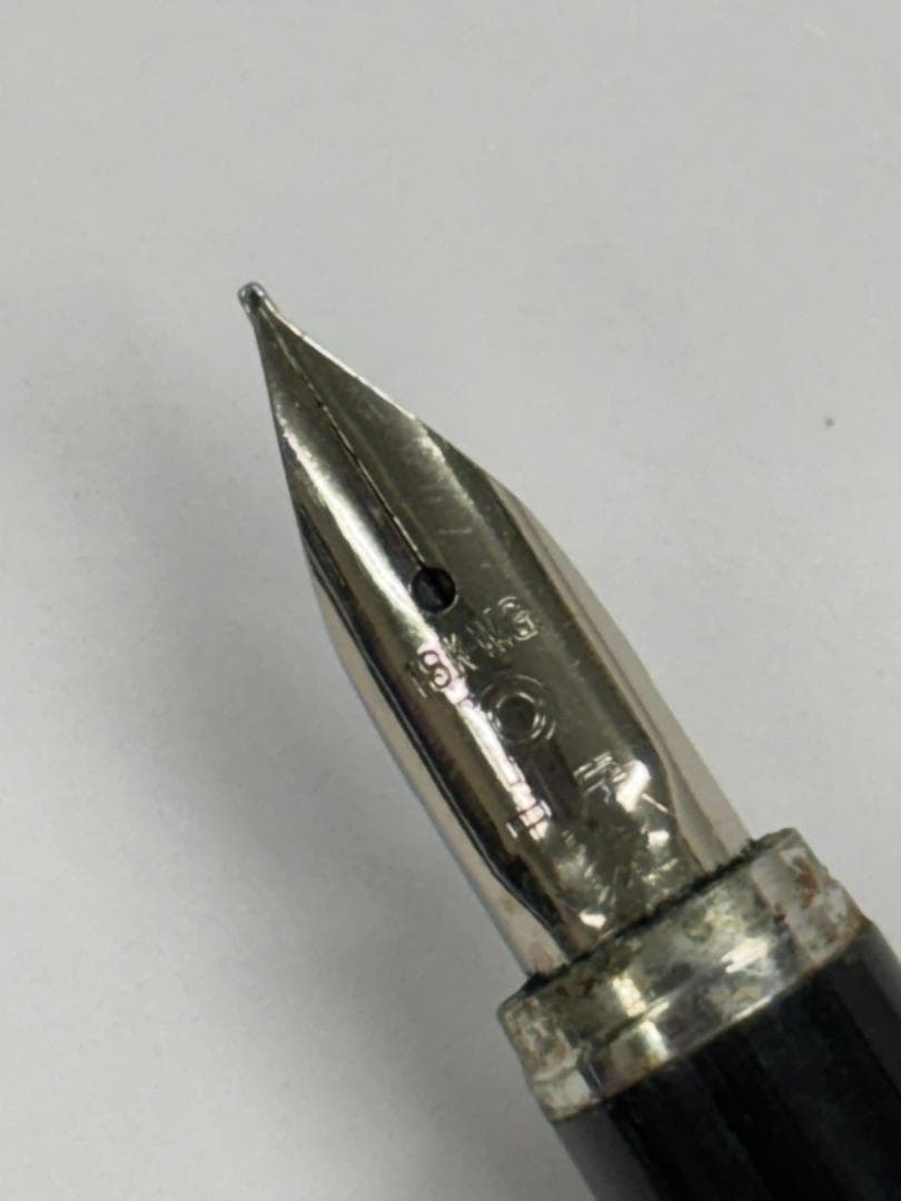 PLATINUM リビエール Sterling-Silver 万年筆 18KWG