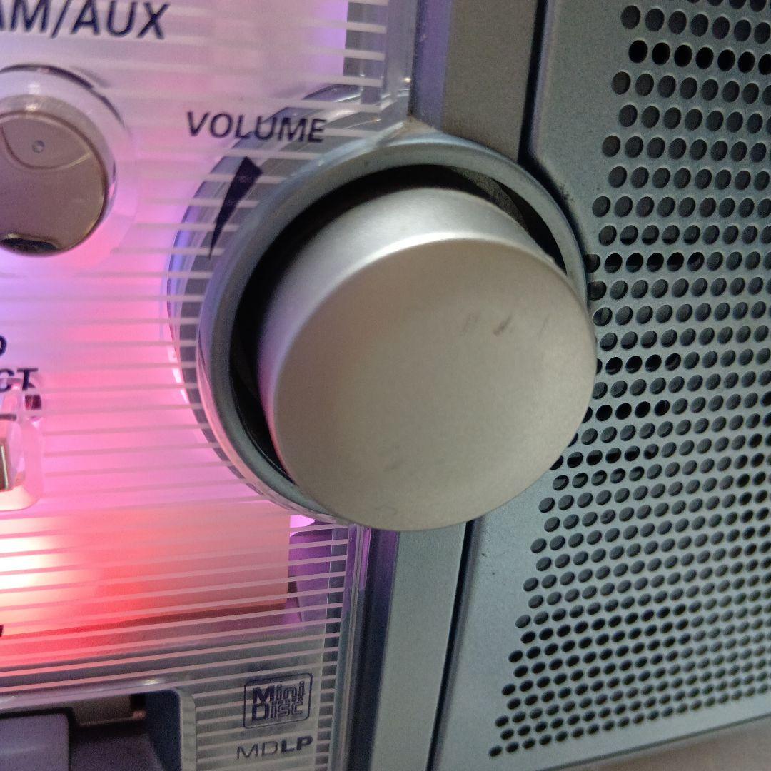 Victor Clavia CD/MDポータブルシステムRC-ZX25MD-A