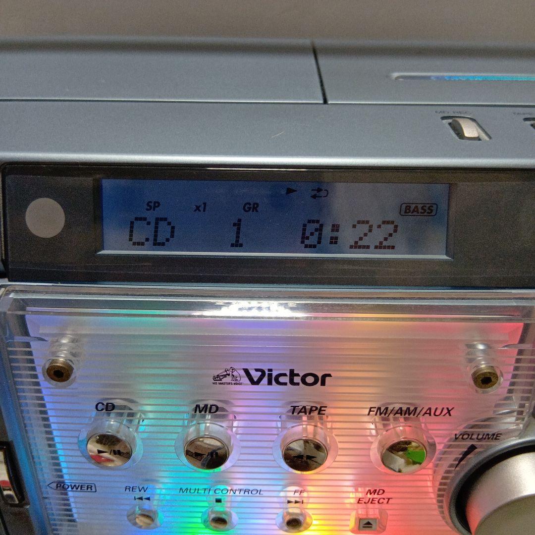 Victor Clavia CD/MDポータブルシステムRC-ZX25MD-A