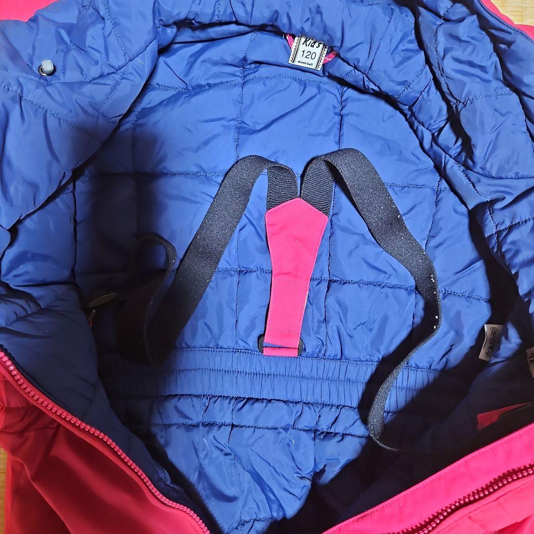 mont-bell 子供用スキーウェア 120サイズ