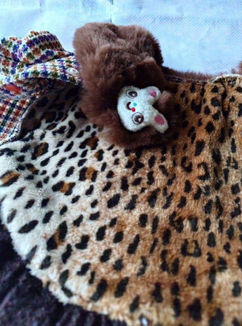 J＆Kanimals ホワイトシュガーちゃん　ツィードジャケット　３ＳーＬ