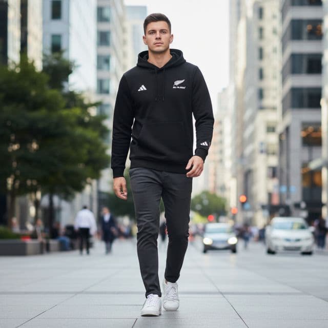 【新品・稀少サイズ3XL】オールブラックス x MARVEL フーディー