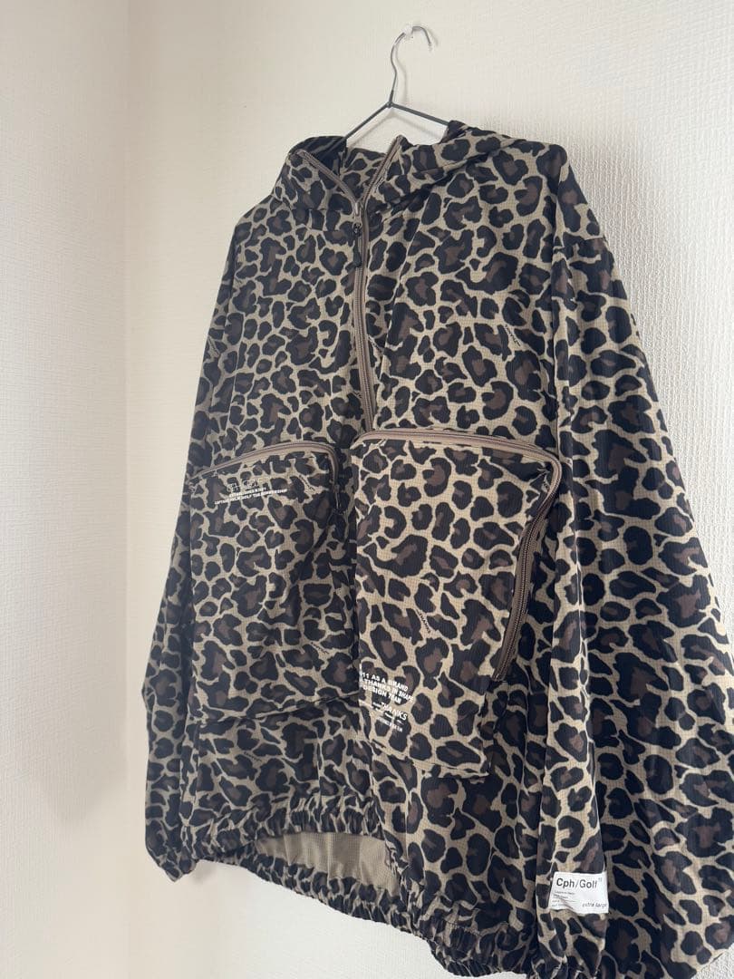 cph/golf #BREATHABLE レオパード ヒョウ柄ジャケット