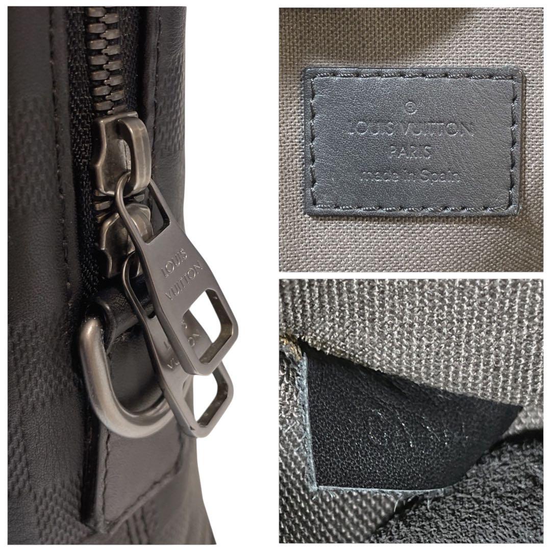 ルイヴィトン ダミエアンフィニ PDJ ビジネスバッグ 2way 黒　5146