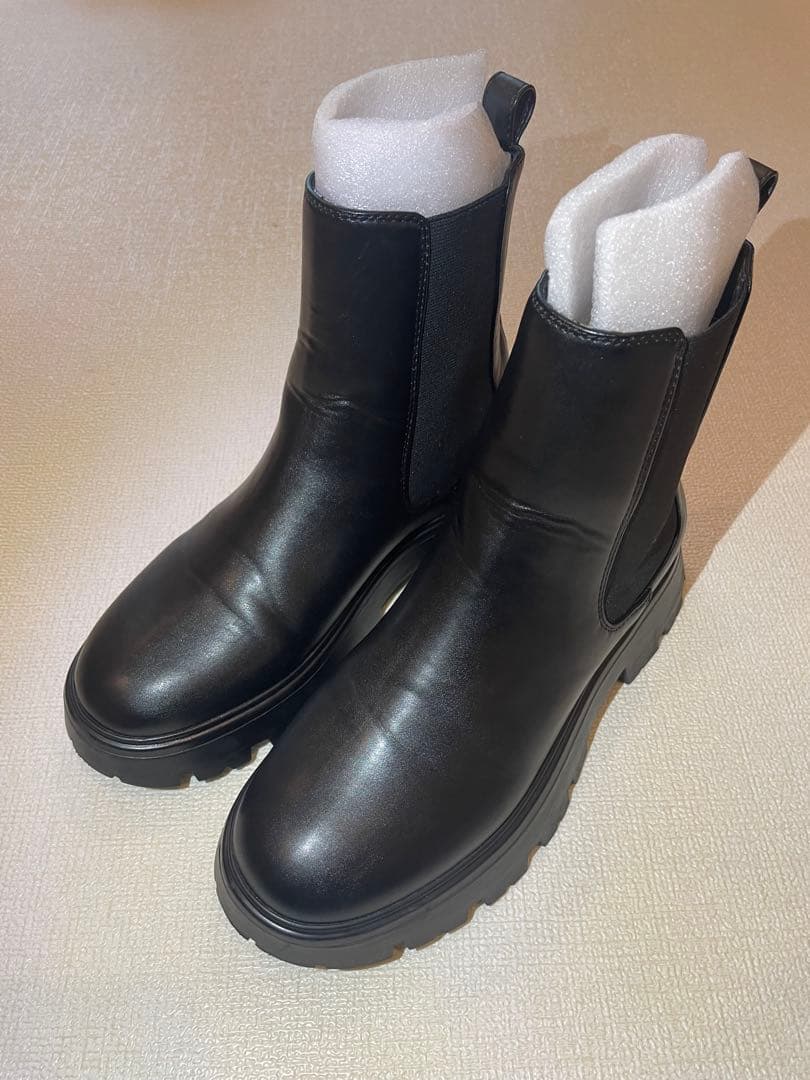 BEAUTY&YOUTH サイドゴアブーツ 晴雨兼用 24cm