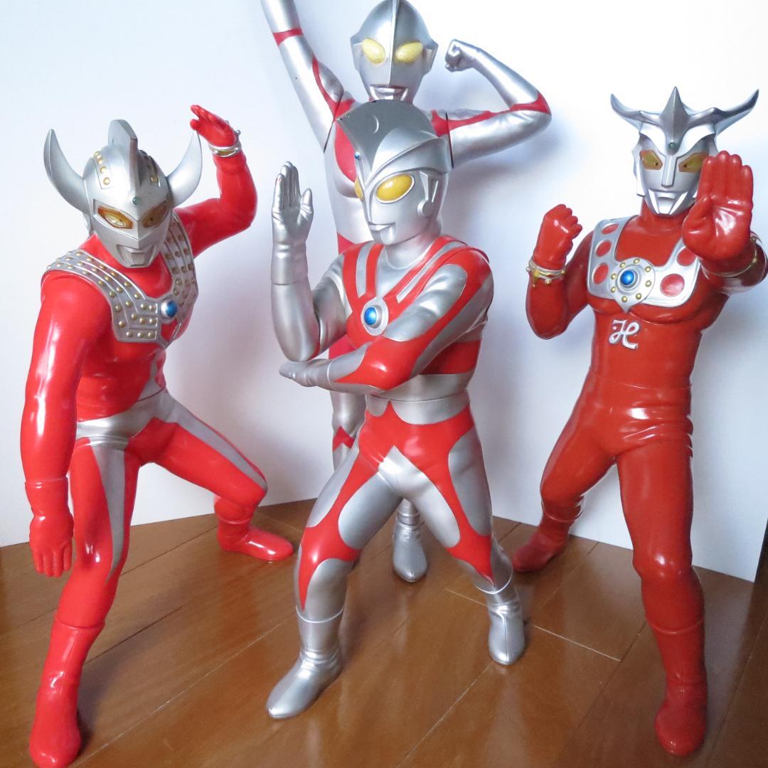 ウルトラマン ビッグサイズ ソフビ フィギュア 4体セット