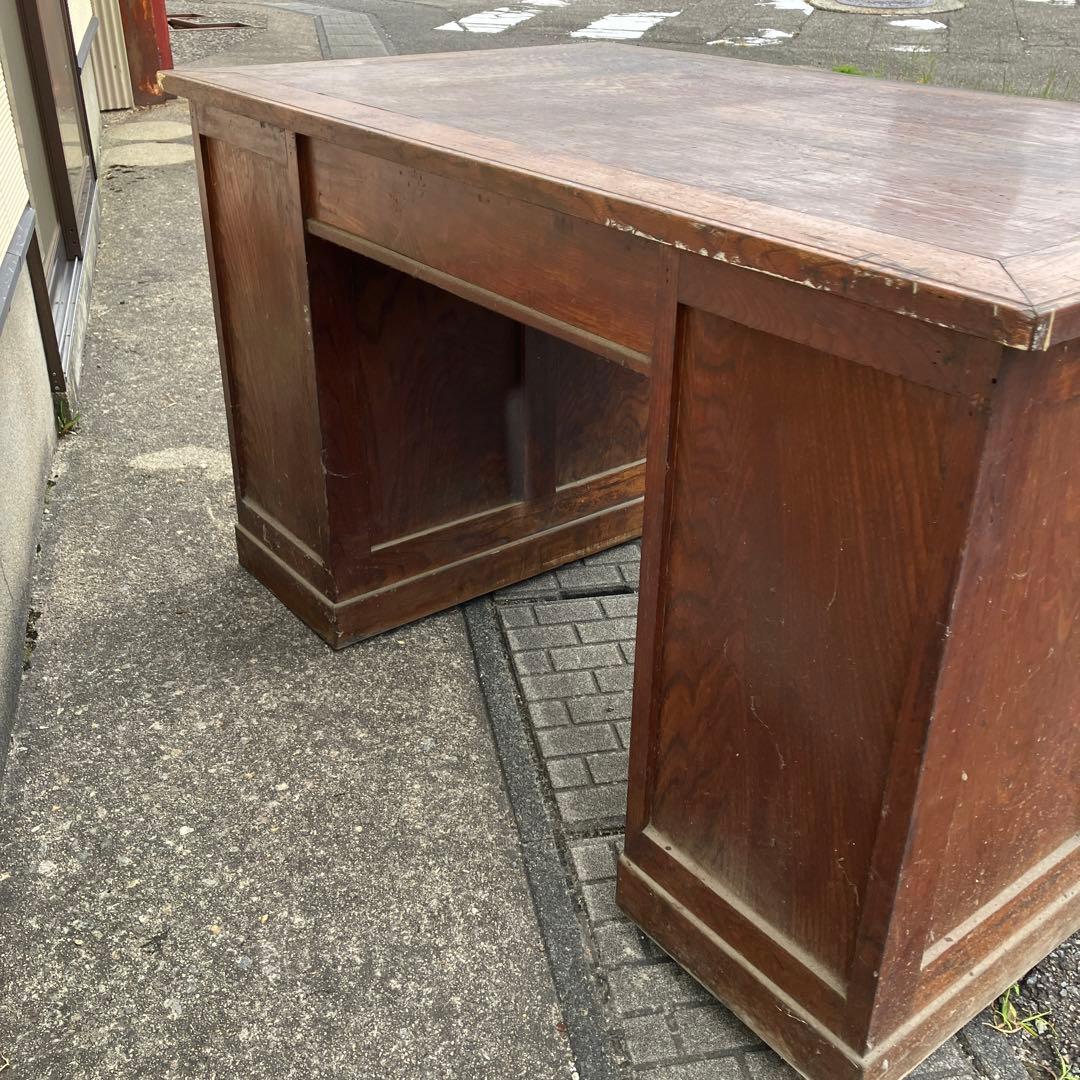 アンティークデスク　レトロ　机　店舗什器　ディスプレイ　レア