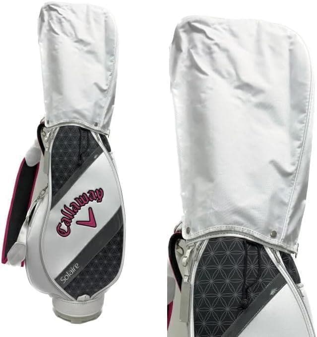 新品 Callaway キャディバッグ ホワイト/ピンク レディース