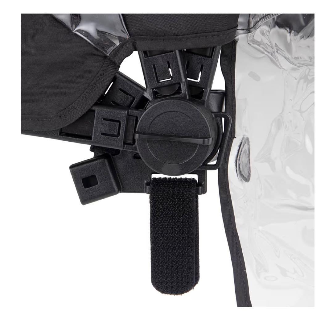 《フクさん専用》YAMAHAチャイルドシートレインカバーブラックYRCR-010