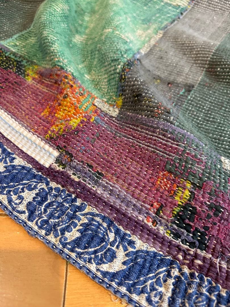 PUR ビンテージ カンタ キルト 大きめ