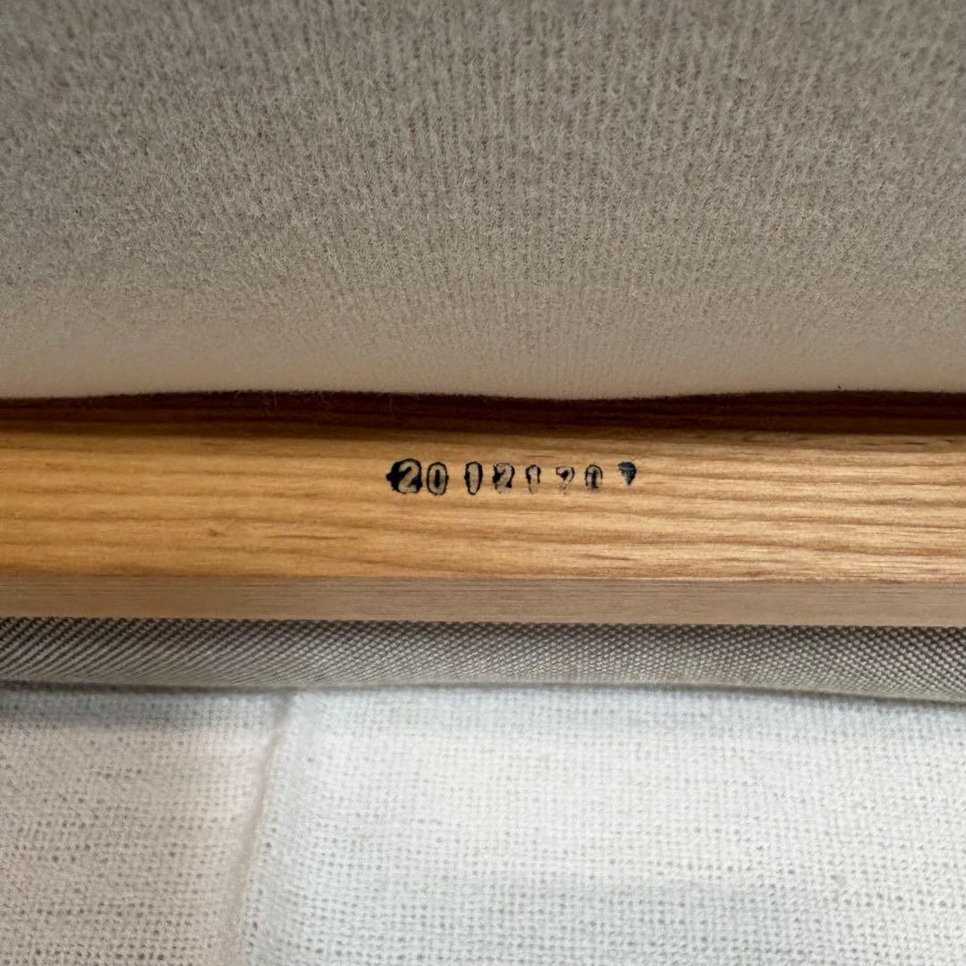 【美品】無印良品　ハイバックリクライニングソファ用「オットマン」