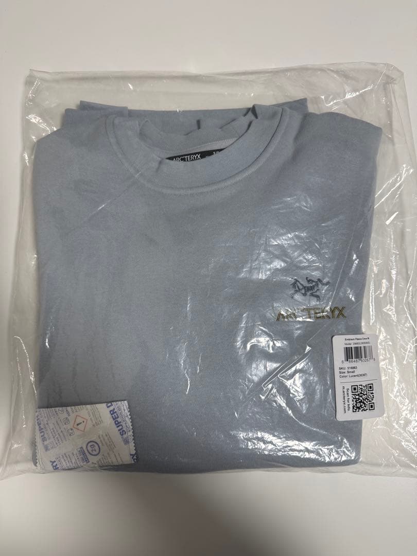 アークテリクス　エンブレム フリース クルー Sサイズ