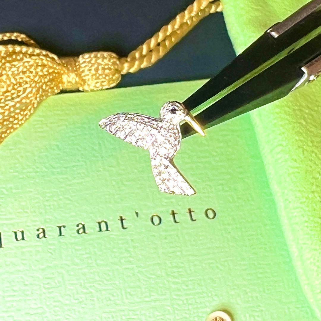 クアラントット　ピアス　片耳　ハミングバード