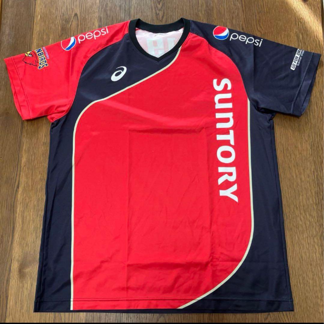 asics SVリーグ　SUNTORY SUNBIRDS 練習着